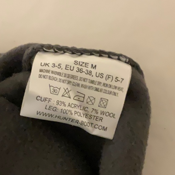 Hunter Black Cable Knit Boot Socks - Picture 4 of 4